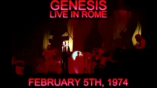 Genesis - Live in Rome - February 5th, 1974