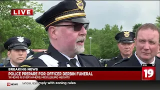 Euclid police pay tribute to fallen Officer Jacob Derbin during his visitation