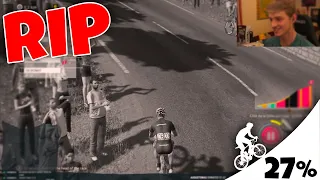 WORST RIDER VS 27% CLIMB!!! - Tour de France 2021 PS4 Game