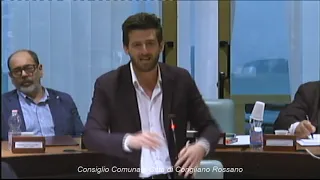 Corigliano-Rossano | Consiglio Comunale del 30/10/2019. Sanità. Intervento Sindaco