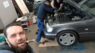 Возвращение домой. АвтоПробег Mercedes W140