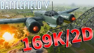 【BF5】 The strongest bomber!-169Kill 2Death【Junkers Ju 88】