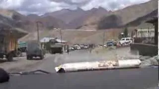 LEH LADAKH, INDIA, ENTERING INTO KARGIL CITY, VIDEO BY PRASHANT OAK, NAGPUR