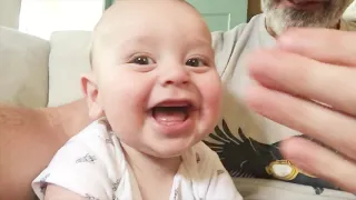 10 Minutes Of Cute Babies And Dad - Funny Babies Video