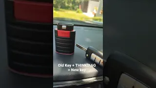 Nissan Rogue new Key with THINKDIAG новый ключ своими силами
