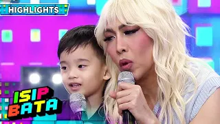 Vice Ganda asks 'Tinapay' kid Argus why he wanted to become a policeman | Isip Bata