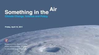 "Solar Geoengineering as a Tool to Manage Climate Risks"