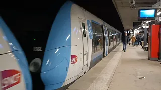 Ligne L - Départ d'une Z 50000 en gare de Conflans fin d'Oise