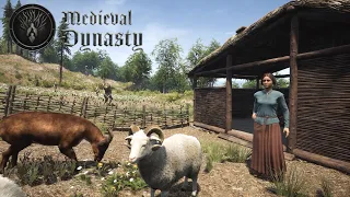 New Town Location and Food Storage - Medieval Dynasty Gameplay - Part 3