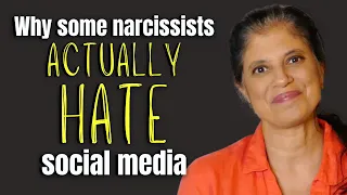 Why narcissists DON'T like social media