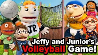 SML Movie Jeffy And Junior's Volleyball Game!