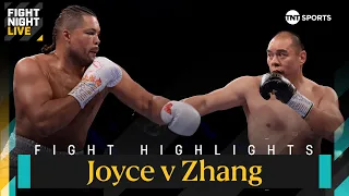 🇨🇳 𝐁𝐈𝐆 𝐁𝐀𝐍𝐆 𝐙𝐇𝐀𝐍𝐆 𝐃𝐎𝐄𝐒 𝐓𝐇𝐄 𝐃𝐎𝐔𝐁𝐋𝐄! 💥 | Zhilei Zhang vs Joe Joyce Fight Highlights | #ZhangJoyce2