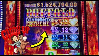 💎💎BUFFALO DIAMOND EXTREME!  HUGE WIN and More!💎💎