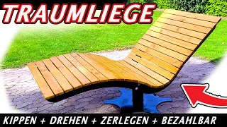 Unglaubliche LUXUS Wellenliege zum selber bauen