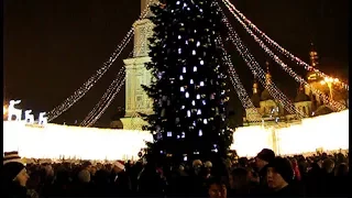 Новогодняя елка в Киеве, 2018 г.