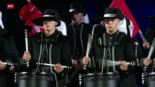 Top Secret Drum Corps at the Royal Edinburgh Military Tattoo 2022