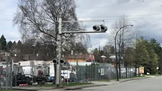 (Mid Upgrade) Capilano Way Railroad Crossing Tour, New Westminster BC (Video 2)