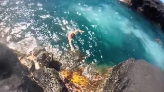 Hawaii Cliff Jumping