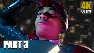 Spider-Man: Miles Morales Campaign Gameplay Walkthrough Part 3 [4K 60FPS] No Commentary