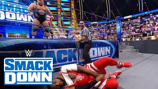 Otis beats down Angelo Dawkins: SmackDown, June 18, 2021