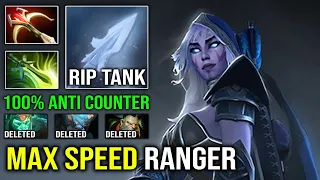 100% ANTI COUNTER Frost DPS Drow Ranger Max Speed Arrow with Butterfly 10K MMR Pro Dota 2
