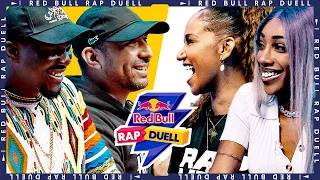 Eunique & Aisha Vibes VS Mortel & Joshi Mizu | Rap Duell S2 E6 | Red Bull Rap Einhundert