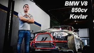 Welcome With Kevin Jozou et sa BMW V8 Kevlar de 850cv