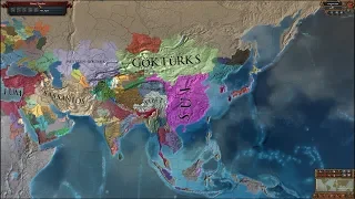 Europa Universalis 4 AI Timelapse - Extended Timeline Mod 618-2750