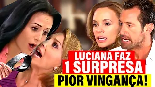 Um Refúgio para o Amor: Luciana ferra o plano da Clara e Roselana e se vinga das vilãs!Capítulo Hoje