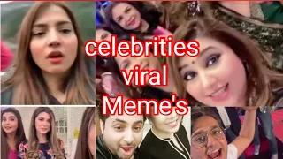 pawri ho rai hai/pakistani celebrities viral Meme's