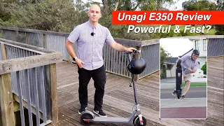 Unagi E350 Electric Scooter Review  |  I almost tanked it!