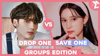 [KPOP GAME] SAVE ONE DROP GROUPS EDITION (VERY HARD) [31 ROUNDS]