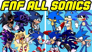 Friday Night Funkin' VS Sonic.EXE (All Sonic Genocide) (FNF Mod)