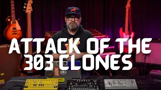 Attack of the 303 Clones: Roland, Cyclone Analogic, Behringer Comparison