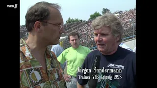 Bundesligist VFB Leipzig Saison 93/94 - Jürgen Klopp Rote Karte