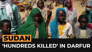 Hundreds reportedly killed in violence in Sudan’s West Darfur | Al Jazeera Newsfeed