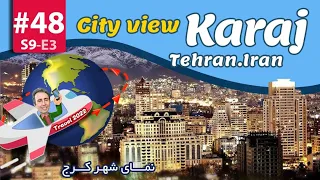 Travel Around the world -Karaj-City Viewنمای شهر کرج