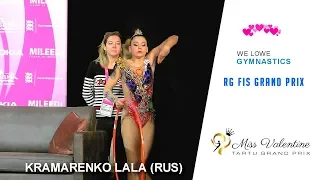 KRAMARENKO Lala (RUS) Hoop | FIG Miss Valentine Grand Prix 2020 Tartu ♡ Miss Valentine 2020