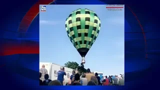 Rogue hot air balloon at Missouri festival leaves 1 injured