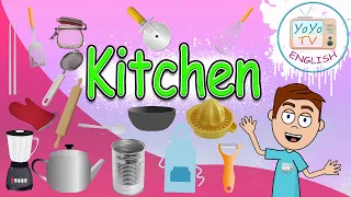 Kitchen vocabulary | utensils in the kitchen | kitchen words