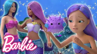 Barbie Poder Sirenio Episodios completos 1-5 🧜‍♀️ | Barbie Recopilación