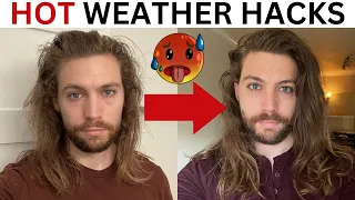 5 HACKS To SURVIVE The HEAT (w/ Long Hair)