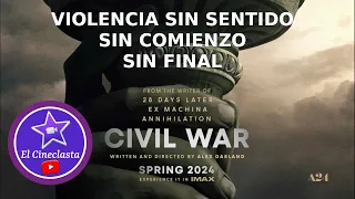 Guerra Civil una película sobrevalorada y sin sentido