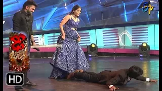 Funny Task | Dhee Jodi | 21st June 2017 | ETV Telugu