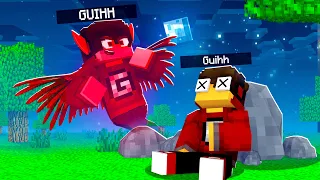 GUIHH MORREU E VIROU UM FANSTASMA DO MAL NO MINECRAFT ✭ Guihh ✭