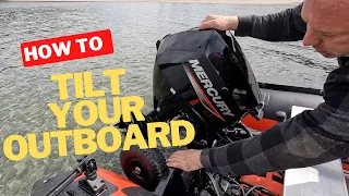 How to TILT your Mercury 20MH Outboard