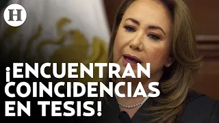 UNAM encuentra "alto nivel de coincidencia" en tesis de la ministra ⁦Yasmín Esquivel