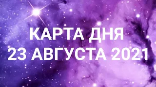 Карта дня по знакам зодиака. Ежедневный гороскоп. 23 августа 2021