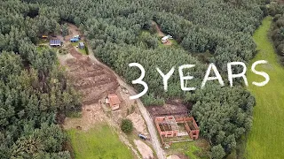 Everything we did on our abandoned land on the 3rd year.