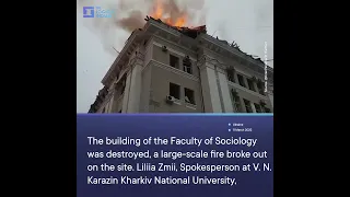 Russia’s Brutal Shelling Leaves Kharkiv University’s Buildings Devastated